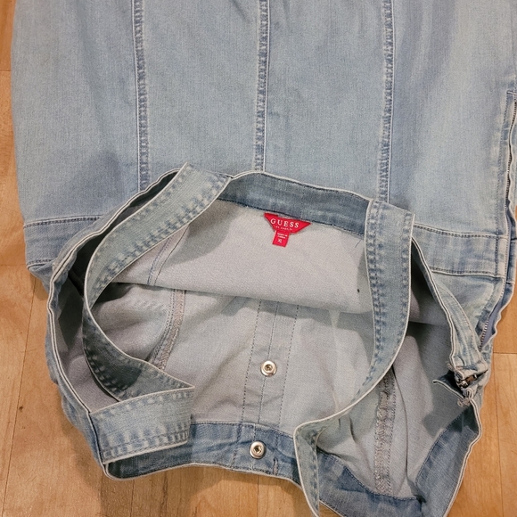 GUESS denim pencil jumper size XL - Picture 15 of 15